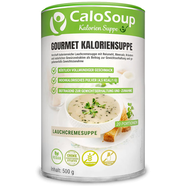 CaloSoup Gourmet Kaloriensuppe Lauchcremesuppe 500 g Dose