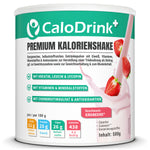 CaloDrink+ Premium Calorie Shake for Weight Gain | Weight Gainer Powder 500 g with Protein & Creatine | Strawberry & Vanilla