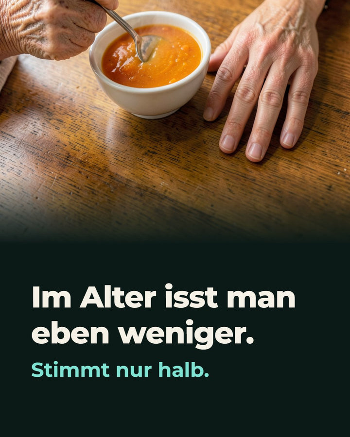 Essen im Alter: der Faktencheck